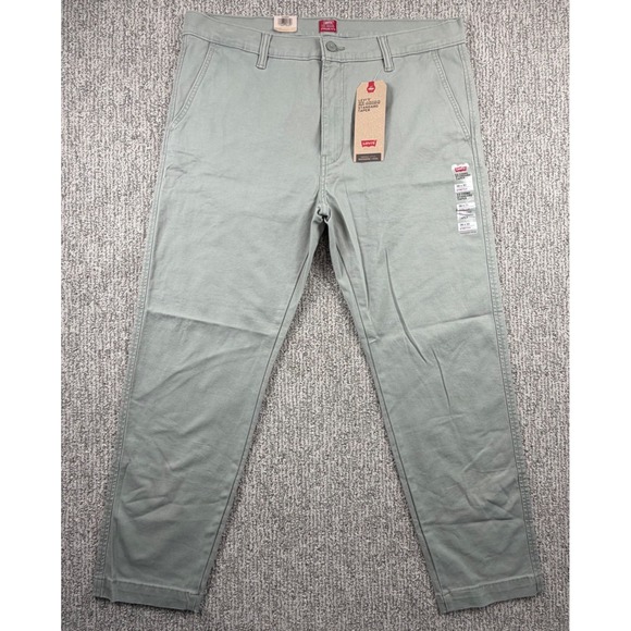 Levi's Other - Levis XX‎ Chino Pants Mens 36x30* Olive Green Standard Taper Stretch 85226-0094